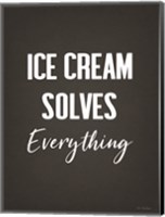 Framed Ice Cream Solves Everything