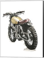 Framed Motorcycles in Ink III