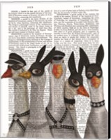 Framed Geese Guys Book Print