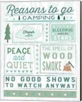 Framed Comfy Camping II
