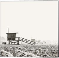 Framed BW Lifeguard