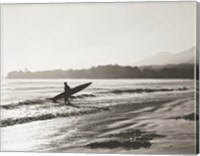 Framed BW Surfer No. 3