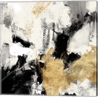 Framed Neutral Gold Collage II
