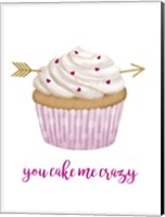 Framed Valentine's Cupcake I