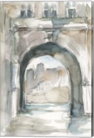 Framed Watercolor Arch Studies IV