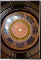 Framed Alabama, Montgomery, State Capitol Building Dome