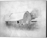 Framed Sully's Barn II