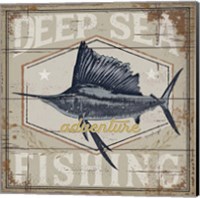 Framed Deep Sea Fishing