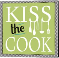 Framed Kiss the Cook