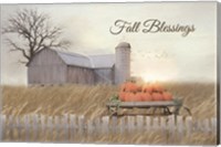 Framed Fall Blessings