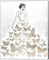 Framed Fluttering Gown II