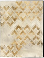 Framed Deco Pattern in Cream II