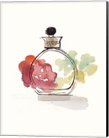 Framed Crystal Floral Perfume II