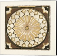 Framed Moroccan Tile Pattern IV