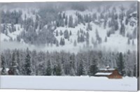 Framed Methow Valley Barn