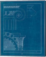 Framed Architectural Columns II Blueprint