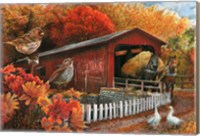 Framed Covered Bridge