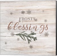 Framed Frosty Blessings II