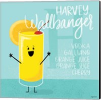 Framed Harvey Wallbanger