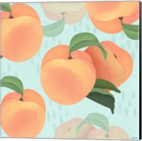 Framed 'Peaches' border=