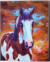 Framed Medicine Horse