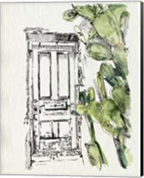 Framed Cactus Door II
