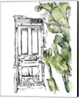 Framed Cactus Door IV