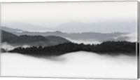 Framed Rolling Fog, Smoky Mountains No. 2