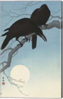 Framed Two Crows on a Branch, 1927