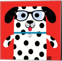 Framed Bow Wow Dalmation