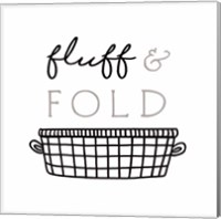 Framed 'Fluff and Fold' border=