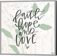 Framed Faith, Hope, Love
