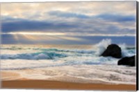 Framed Beach at Big Sur