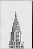 Framed Chrysler Building NYC