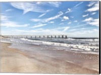 Framed Coastal Dock