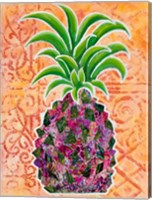 Framed Pineapple Collage II
