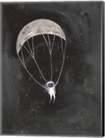 Framed Parachute Moon