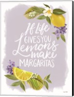 Framed Lemon Margarita
