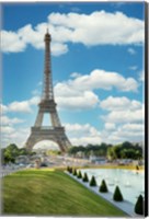 Framed Eiffel Tower View III