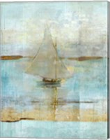 Framed Sailing In Dusk