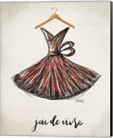 Framed Joie de Vivre Dress