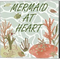 Framed Mermaid at Heart I