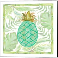 Framed Tropical Pineapple II