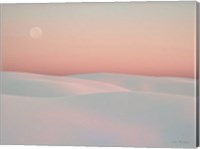 Framed Moon and Dunes