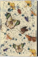 Framed Confetti with Butterflies III