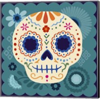 Framed 'Calaveras I' border=