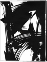 Framed Black Bamboo II