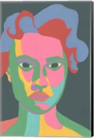 Framed Colorblock Face II
