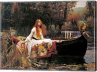 Framed Lady of Shalott, 1888