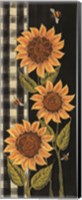 Framed Farmhouse Sunflowers II